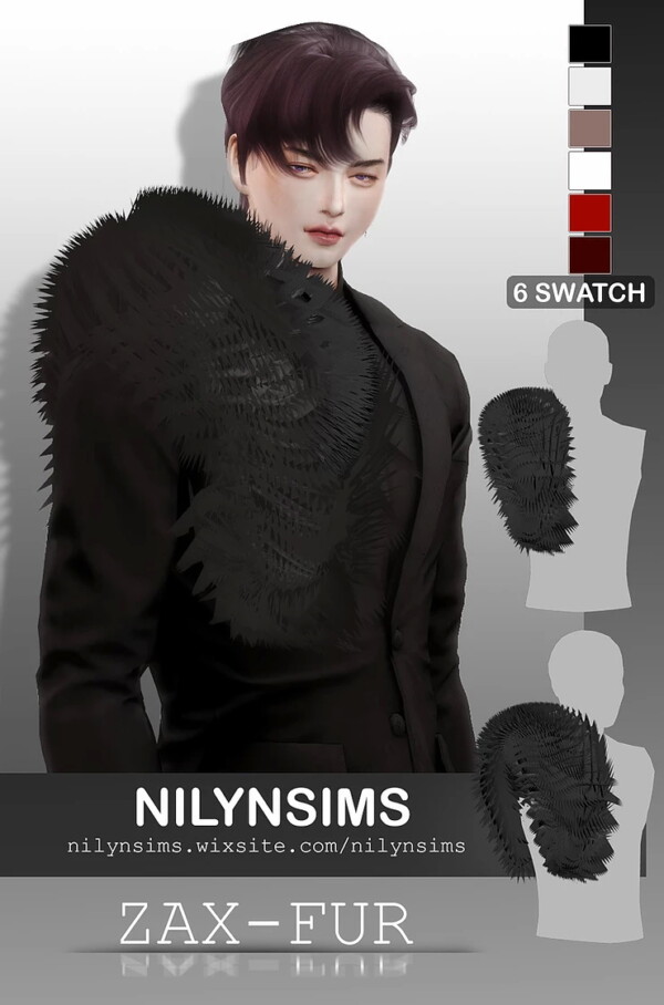 Zax Fur from Nilyn Sims 4