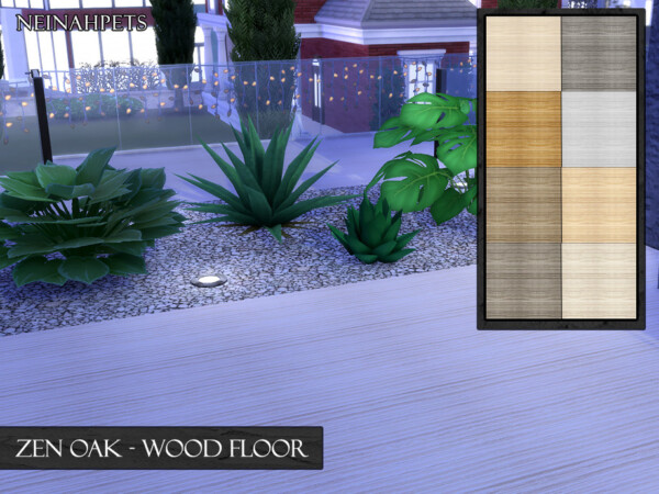 Zen Oak Wood Floor by neinahpets from TSR