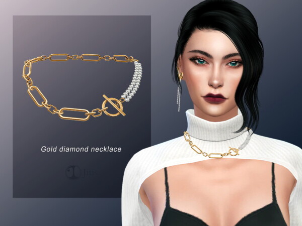 Diamond necklace 01 by Jius from TSR