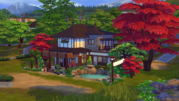 Lotus House from Studio Sims Creation