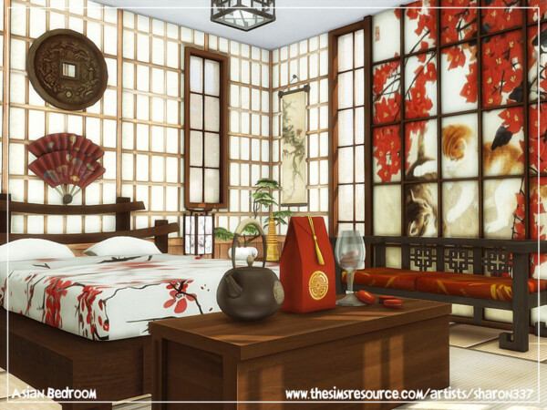 Asian Bedroom by sharon337 from TSR