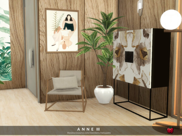 Anne living room by melapples from TSR