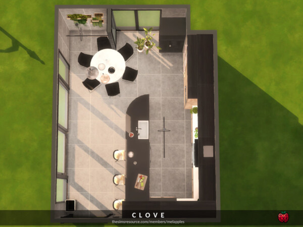 Clove kitchen by melapples from TSR