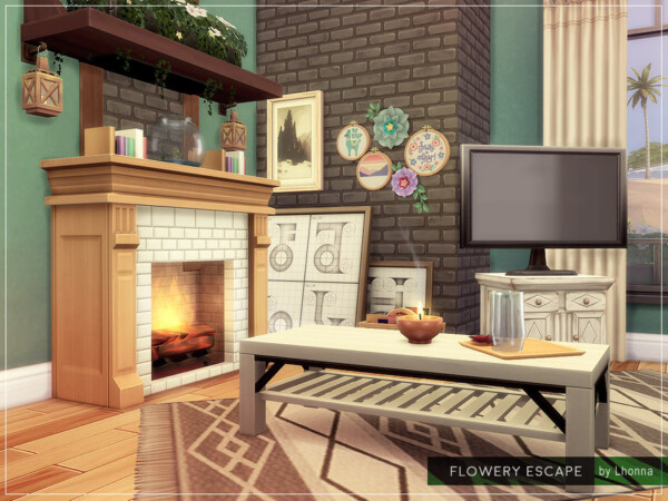 Flowery Escape House by Lhonna from TSR