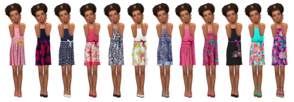 Bandeau Dress from Sims 4 Sue