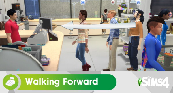 Ring Up Customers at Register by cLineLy from Mod The Sims