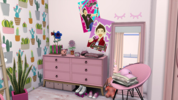 Pink Room from Models Sims 4