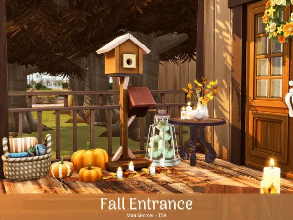 Fall Entrance House by Mini Simmer from TSR
