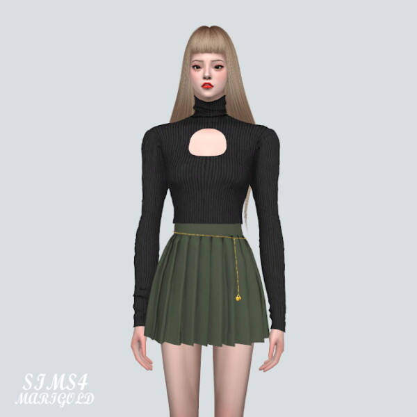 F Turtleneck Top V2 from SIMS4 Marigold