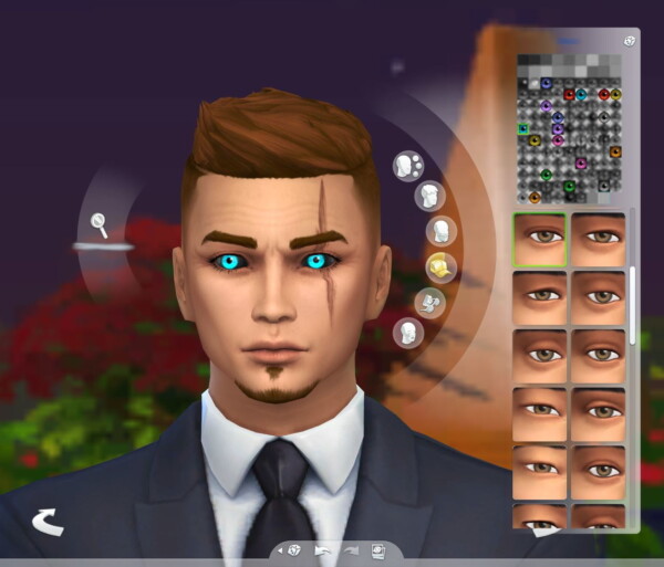 Regular Glowing Vampire Eyes by Serpentia from Mod The Sims