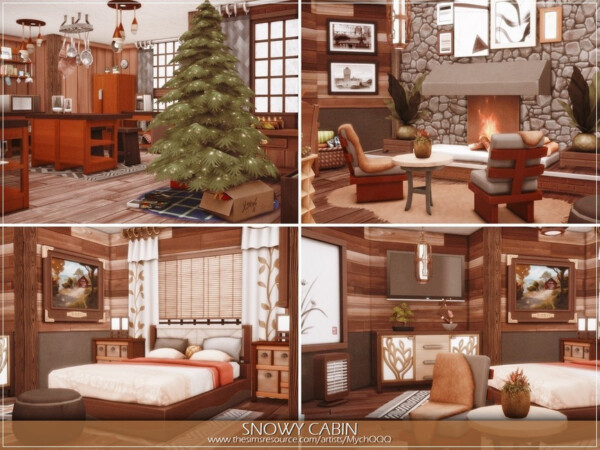 Snowy Cabin by MychQQQ from TSR