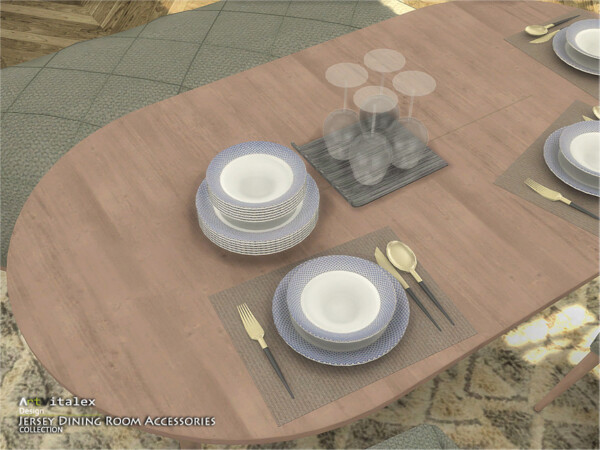 Jersey Dining Room Accessories by ArtVitalex from TSR