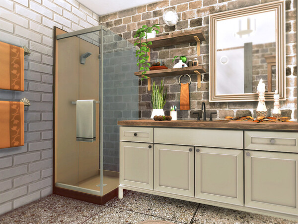 Autumn Grace Bathroom by Rirann from TSR