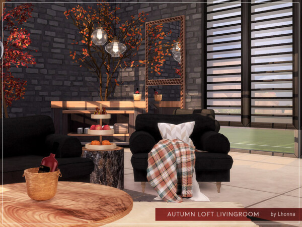 Autumn Loft Livingroom by Lhonna from TSR