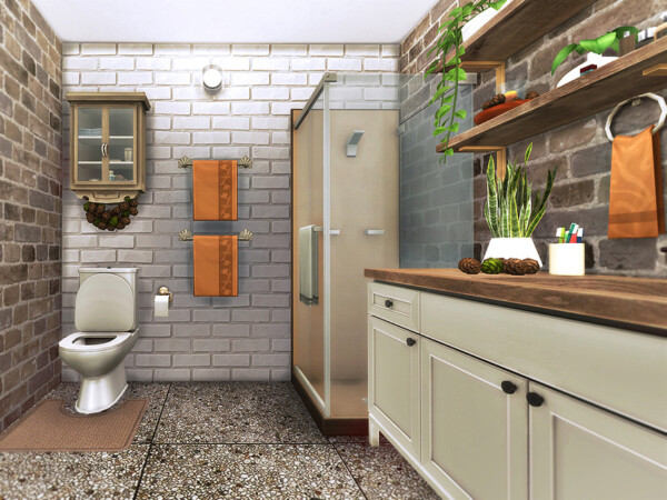 Autumn Grace Bathroom by Rirann from TSR