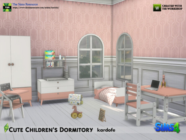 Cute Childrens Dormitory by kardofe from TSR