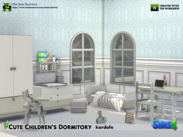 Cute Childrens Dormitory by kardofe from TSR