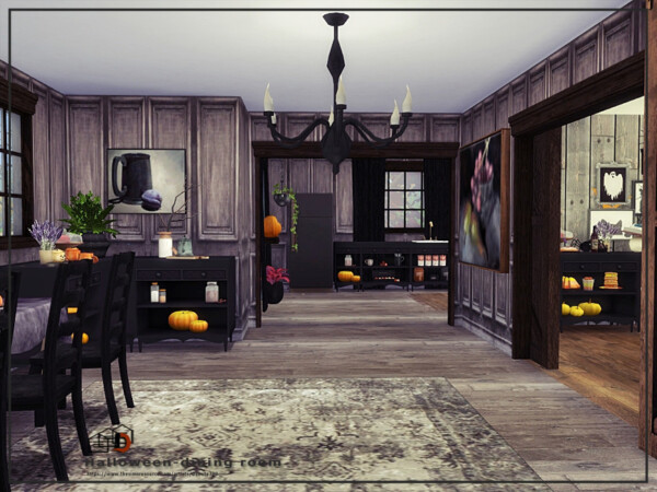 Halloween dining room by Danuta720 from TSR