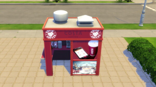 Costa Coffee Stand by ArLi1211 from Mod The Sims