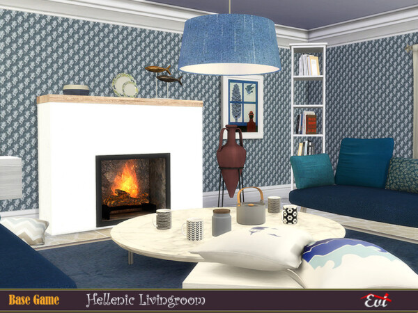 Hellenic livingroom by evi from TSR