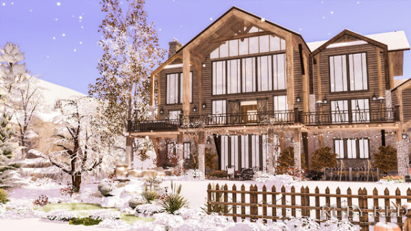 The Alpine Chalet Resort from Ruby`s Home Design