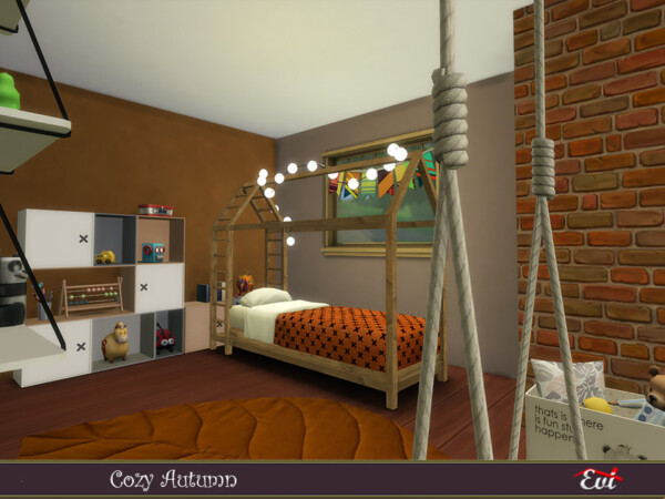 Cozy Autumn House by evi from TSR