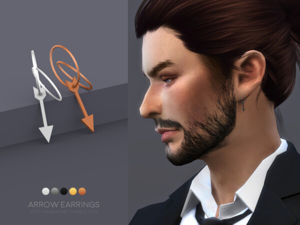 Arrow earrings by sugar owl from TSR