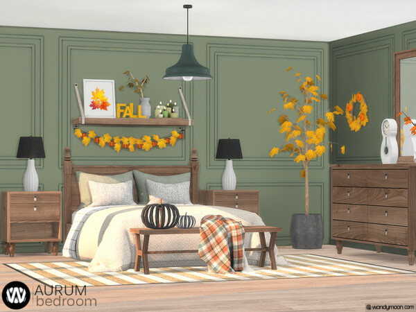 Aurum Bedroom by wondymoon from TSR