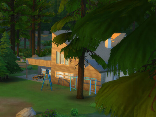 Borgen fjord Cabin from KyriaTs Sims 4 World