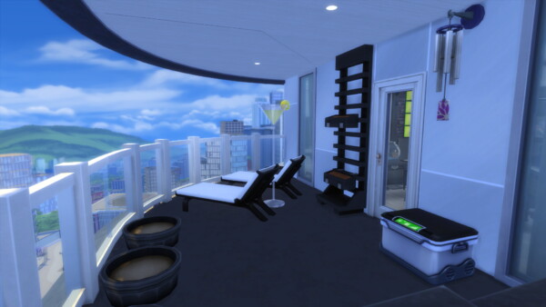 702 ZenView Family Luxury Apartment NO CC by MarVlachou from Mod The Sims