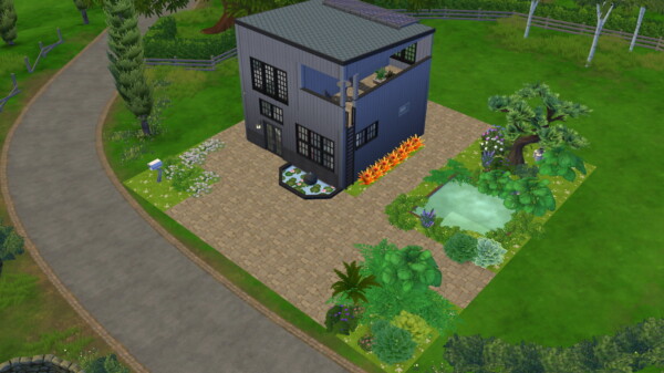Modern Mini Home by alilona from Mod The Sims