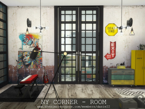 NY Corner Bedroom by dasie2 from TSR