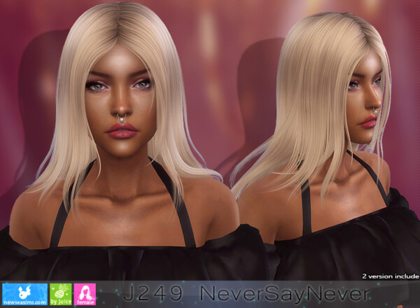 J249 Never Say Never Donation Hairstyle from NewSea