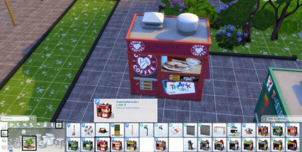 Costa Coffee Stand by ArLi1211 from Mod The Sims