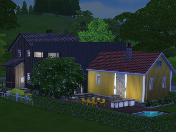 Vassendtunet House from KyriaTs Sims 4 World