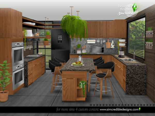 Naturalis kitchen by SIMcredible! from TSR