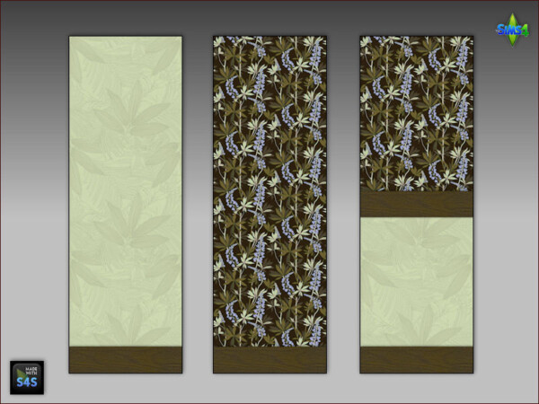6 wallpaper sets for livingroom or bedroom from Arte Della Vita
