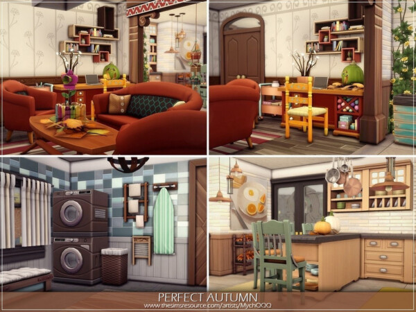 Perfect Autumn House by MychQQQ from TSR