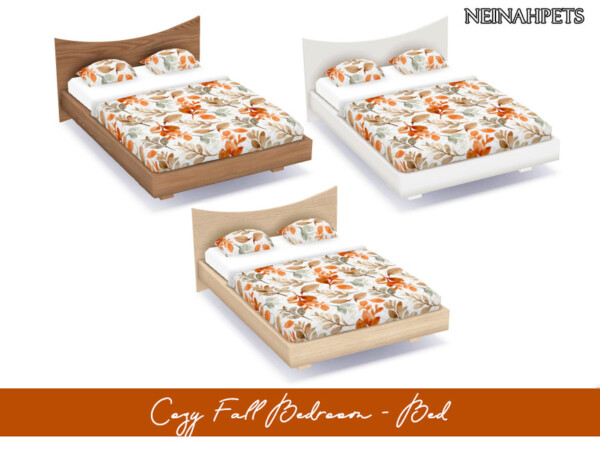 Cozy Fall Bedroom by neinahpets from TSR
