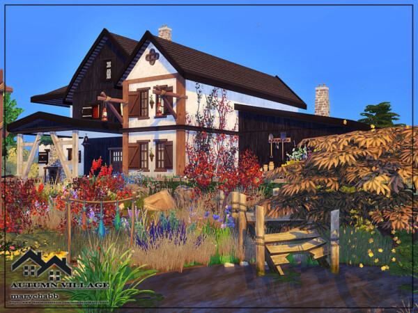 Autumn Village House by marychabb from TSR