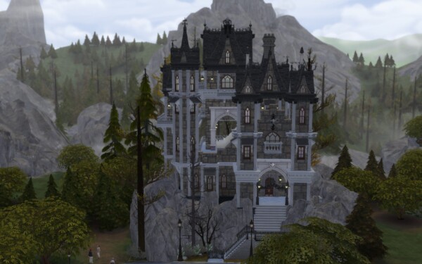 The Vampire Castle by alexiasi from Mod The Sims