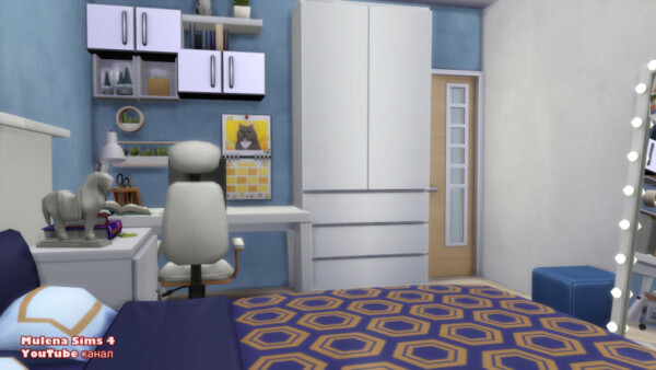 Cozy apartment from Sims 3 by Mulena