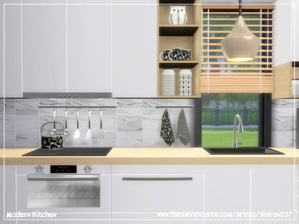 Modern Kitchen by sharon337 from TSR