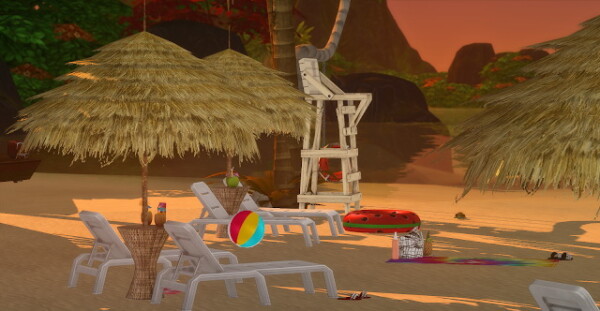 Sulani Private Beach from Liily Sims Desing