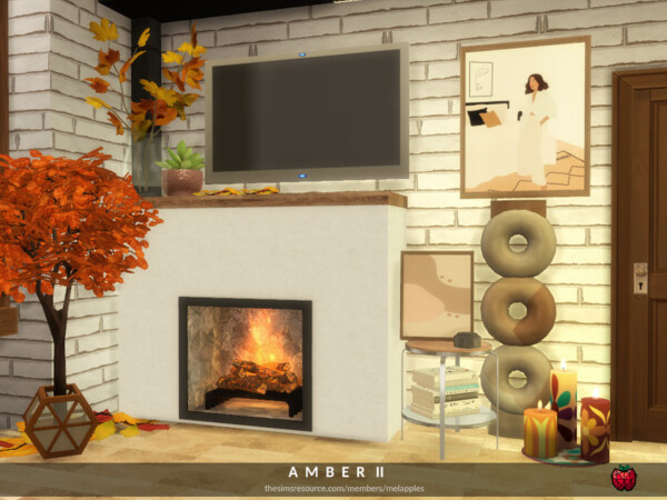 Amber bedroom by melapples from TSR