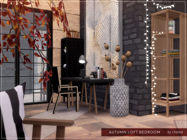 Autumn Loft Bedroom by Lhonna from TSR