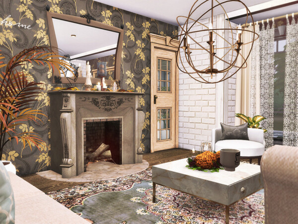Autumn Grace  Living Room by Rirann from TSR