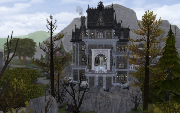 The Vampire Castle by alexiasi from Mod The Sims