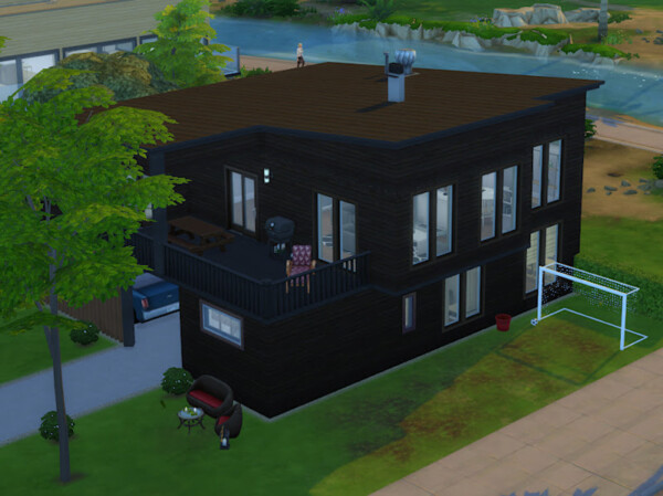 The goose wedge house from KyriaTs Sims 4 World