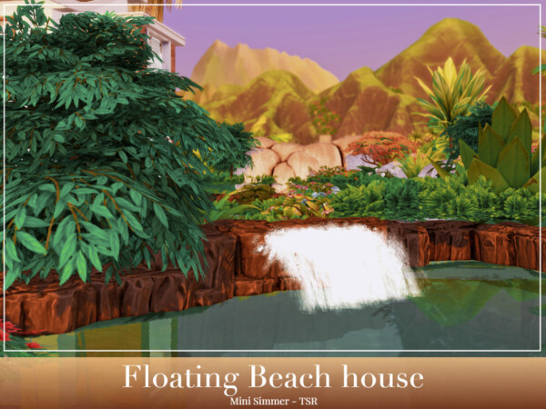 Floating Beach House by Mini Simmer from TSR